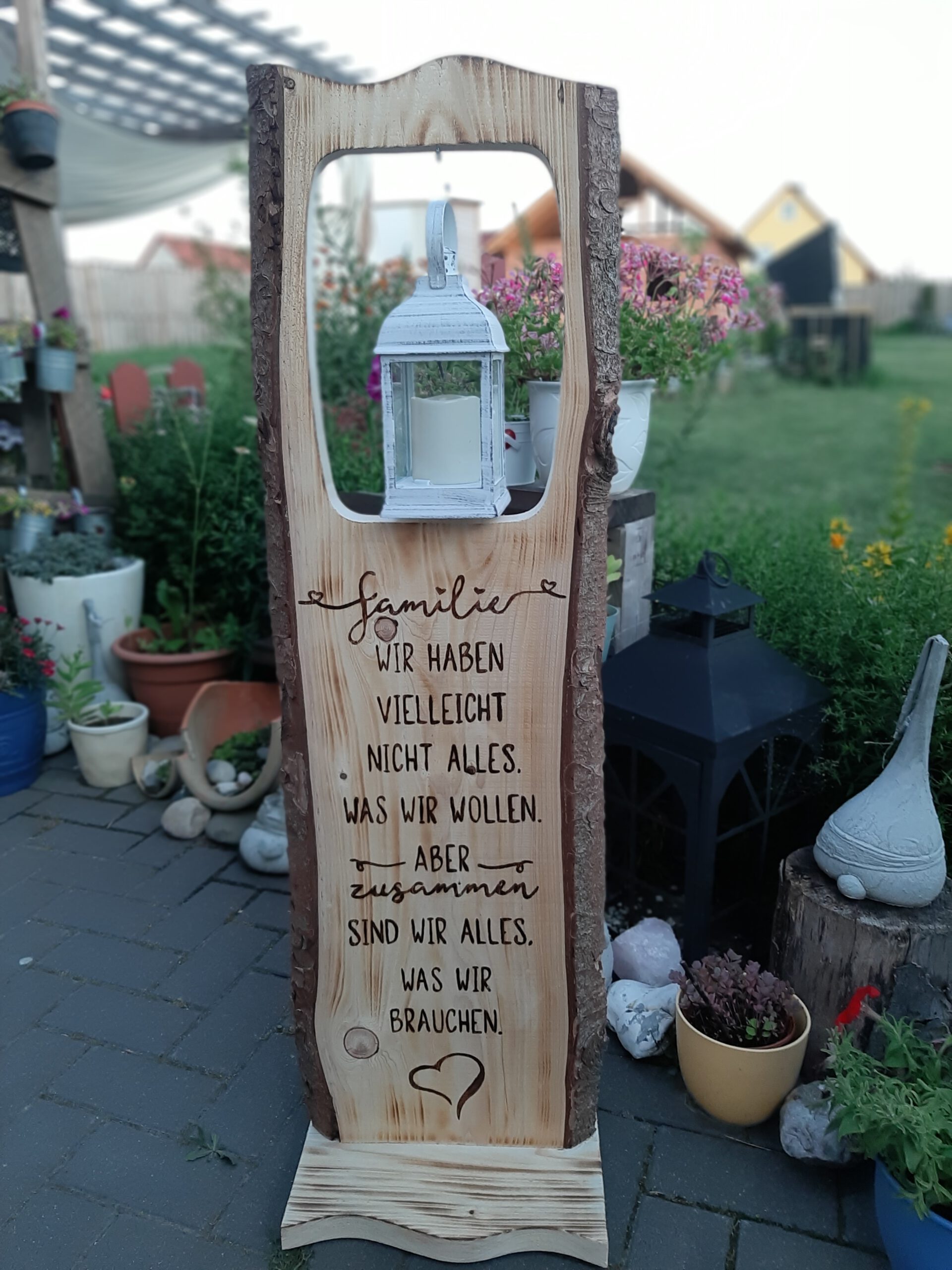 Aufsteller klein bis groß – Wir Lieben Holz